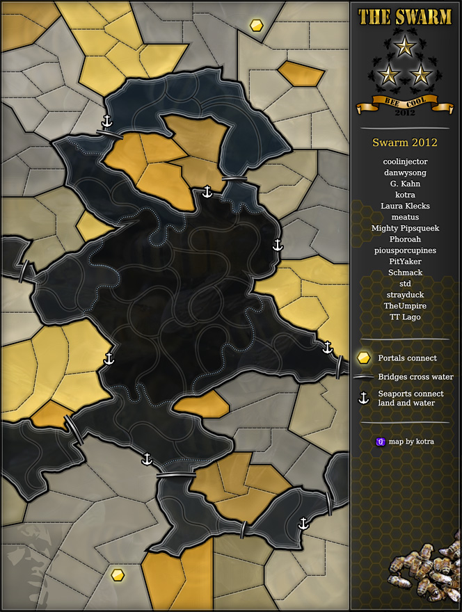 the map